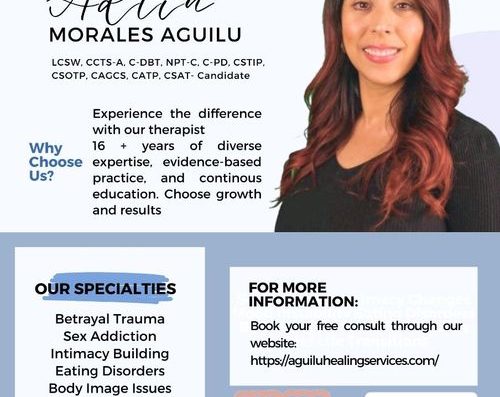 Aguilu Healing Services, LLC – Clinical Social Work/Therapist, LCSW, CSAT, CCTS-A, CSOT (she,  her)