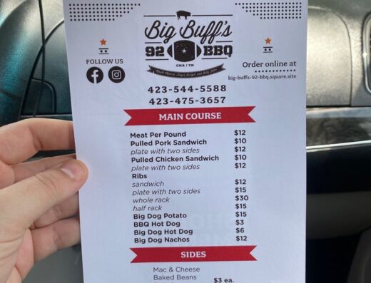 Big Buff’s 92 BBQ